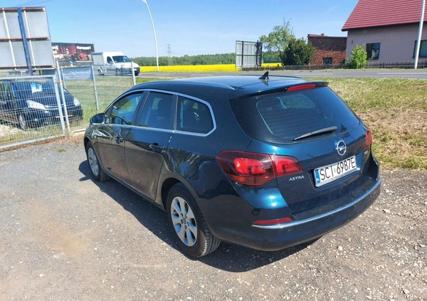 Opel Astra cena 28900 przebieg: 170000, rok produkcji 2015 z Ryki małe 92